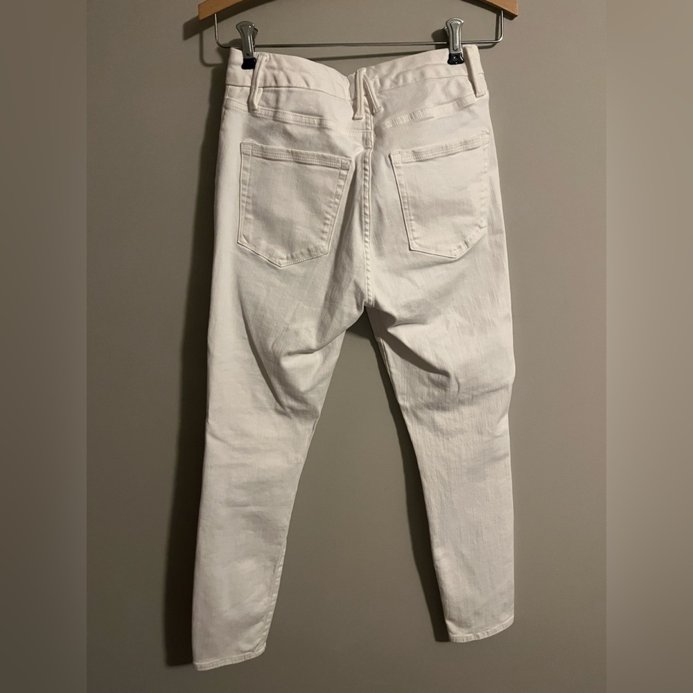 Good American White Skinny Jeans Size 4 - Picture 6 of 9
